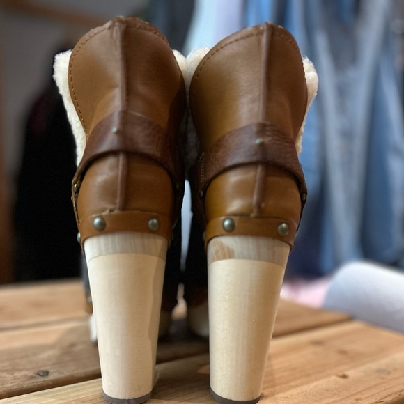 ANTHROPOLOGIE X WOOLRICH Artist Booties 7.5 - Picture 9 of 16